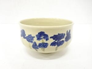 赤膚山焼　大塩昭山造　樹木　茶碗